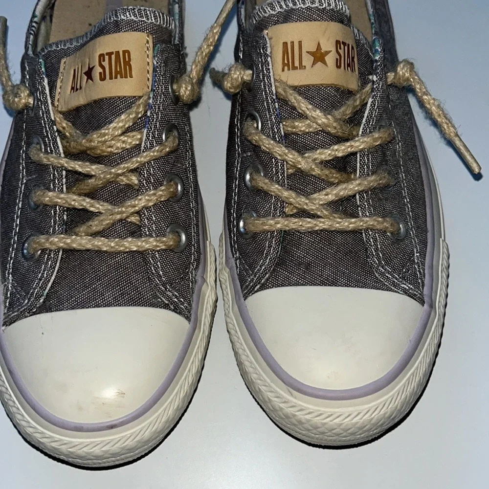 Converse All Star low tops with rope laces - Picture 2 of 6